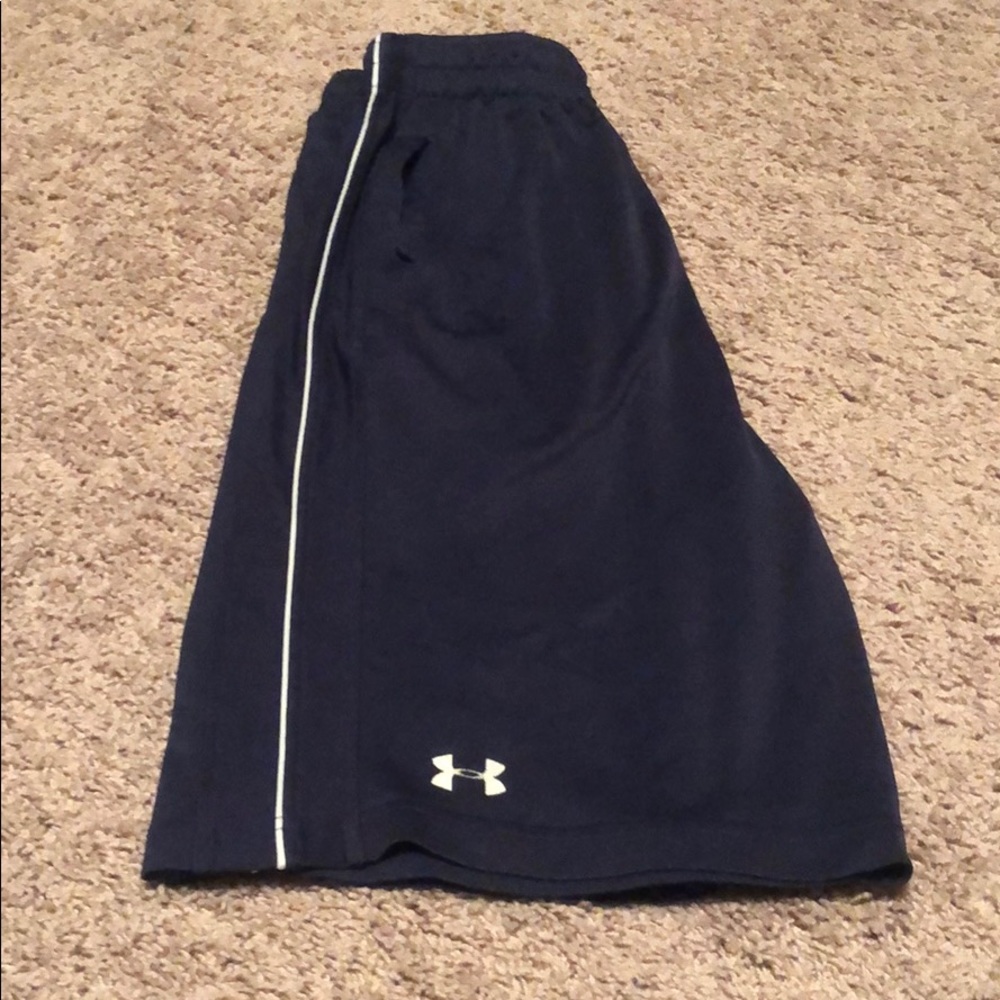 Under Armour Men’s small navy shorts - Picture 5 of 5